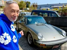 【 テリー伊藤 】 「国宝級です」　高倉健さんの愛車　「ポルシェ911カレラ」に大興奮　「さすが健さん、車に後光がさしていました」　内装のこだわりも公開