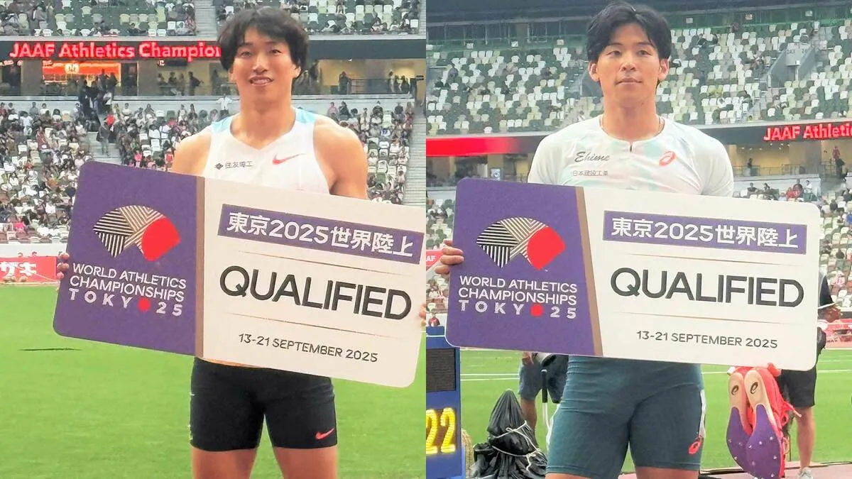 激戦の男子110mHは泉谷駿介がV 野本周成と世界陸上代表内定、久保凛は日本記録で連覇 桐生祥秀が5年ぶりの復活優勝【日本選手権2日目】