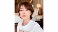 【 吉瀬美智子 】　高級ホテルでの“自撮り動画”に反響　 ドラマの役作りで髪切れず「中途半端な長さになってきて毎日のスタイリングに苦戦中」