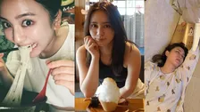 【 岡田結実 】　「夏の思い出」一挙公開　かき氷、餃子30個、グルメ三昧＆神社で人生初「凶」に遭遇　寝落ち姿まで披露