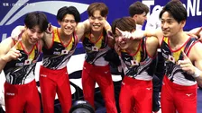 体操男子 28年ロス五輪出場枠獲得！逆転で世界選手権連覇 岡＆橋本のエースが牽引 前田・川上も大技決める【体操】