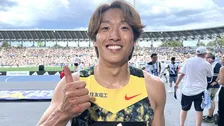 男子110mハードル 泉谷駿介 13秒01で2位「自分らしい走りが再現できた」村竹は13秒21で5位「練習で足つってしまった」【DLパリ】