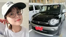 【 鈴木奈々 】　愛車スズキ「クロスビー」への思い　「小回りきくからめちゃめちゃ運転しやすくてお気に入り！ コンパクトカー大好き」