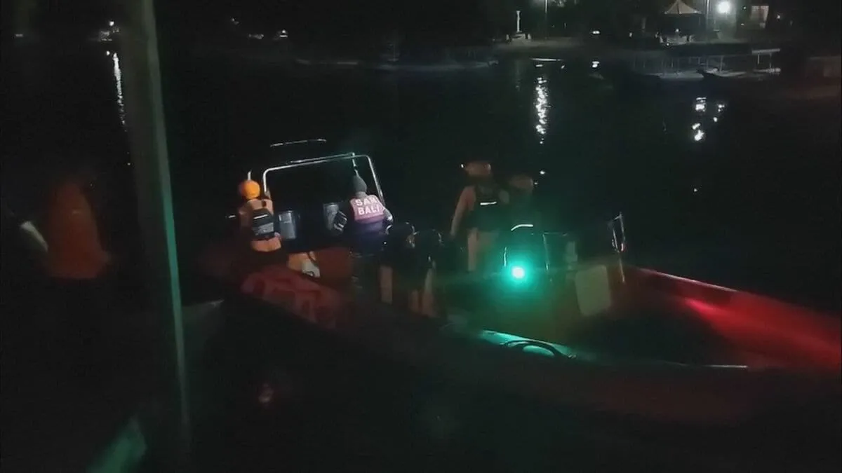 【速報】インドネシア・バリ島沖でフェリー沈没　4人死亡38人行方不明