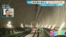 東京の地下に“巨大トンネル” 最終的には東京湾へ！？豪雨対策「地下調節池」を独自取材【ひるおび】