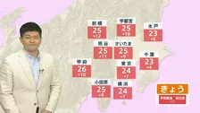 桜晴れ戻る　関東は25℃以上の夏日が続出予想　夏のような夕立にも注意