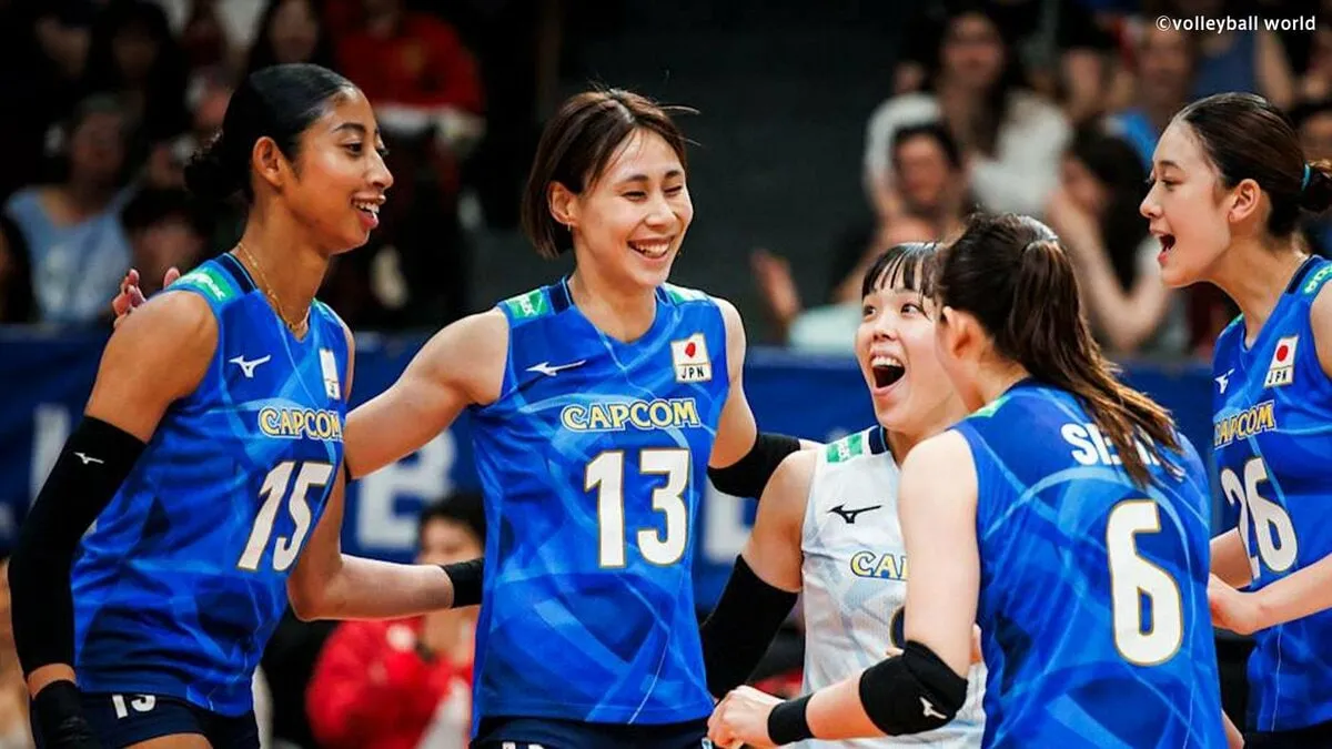 バレー女子日本代表が開幕2連勝 ！ 世界女王セルビアにストレート勝ち 和田由紀子が最多17得点で躍動【ネーションズリーグ】