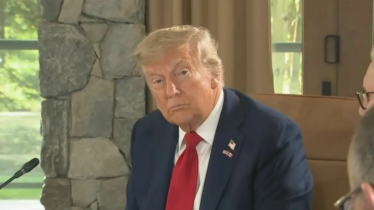 【速報】トランプ大統領　G7初日を終えたところで帰国へ「中東情勢に対応」