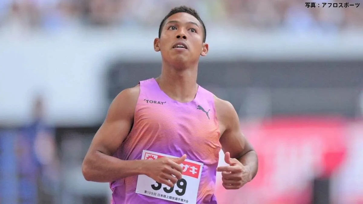 男子100mで波乱...サニブラウンが予選敗退「まだチャンスはある」栁田大輝も失格で準決勝進めず【陸上・日本選手権】
