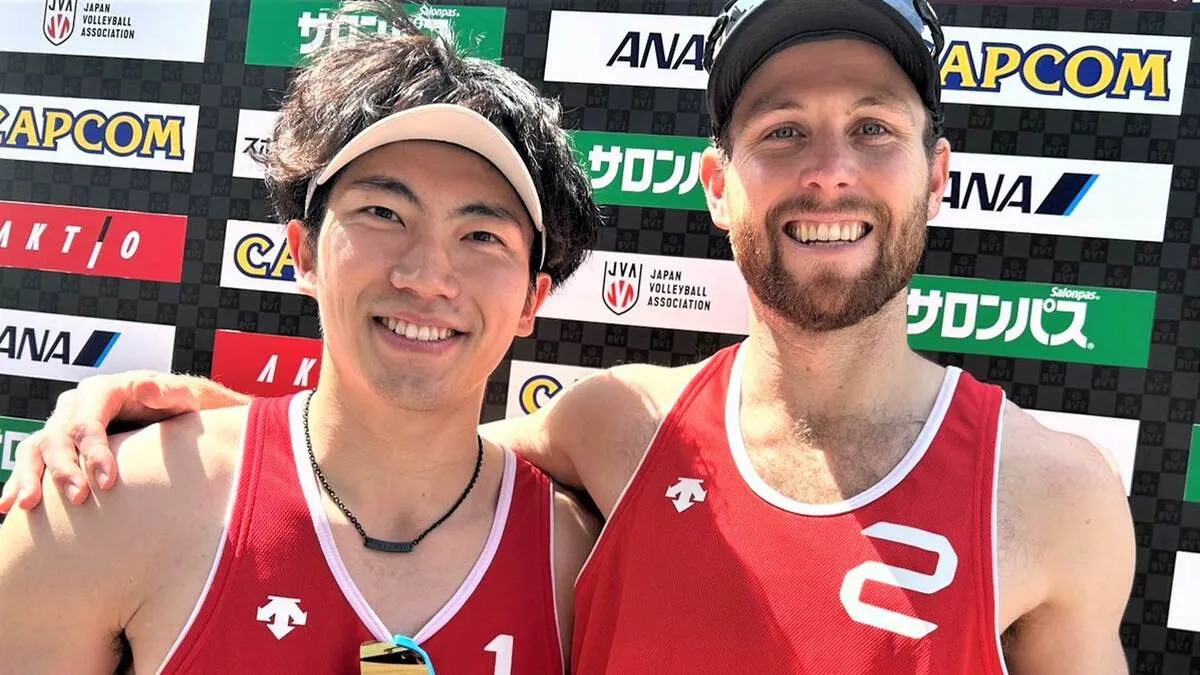 ”二刀流”水町泰杜 ビーチバレー今季初戦は3位からスタート！今シーズンは「ビーチボールの魅力を伝えていく」