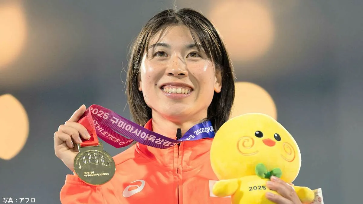 女子400ｍで松本奈菜子が09年の丹野麻美以来の金メダル　世界陸上でもベルリン大会の丹野以来16年ぶり代表入りに意欲