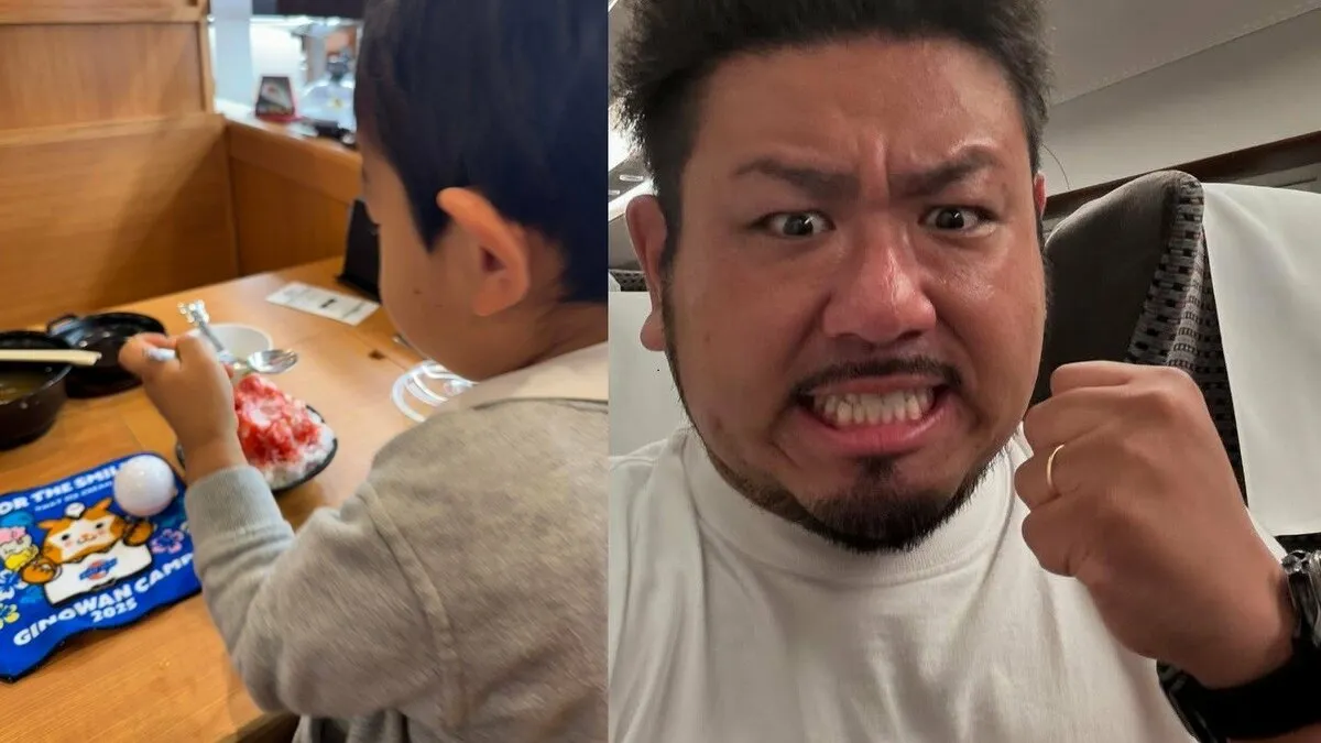 【鬼越トマホーク】金ちゃん “子どもがビッくらぽん”  “親は腹限界まで食べねば” 　フォロワー共感「あるあるです」「分かります」