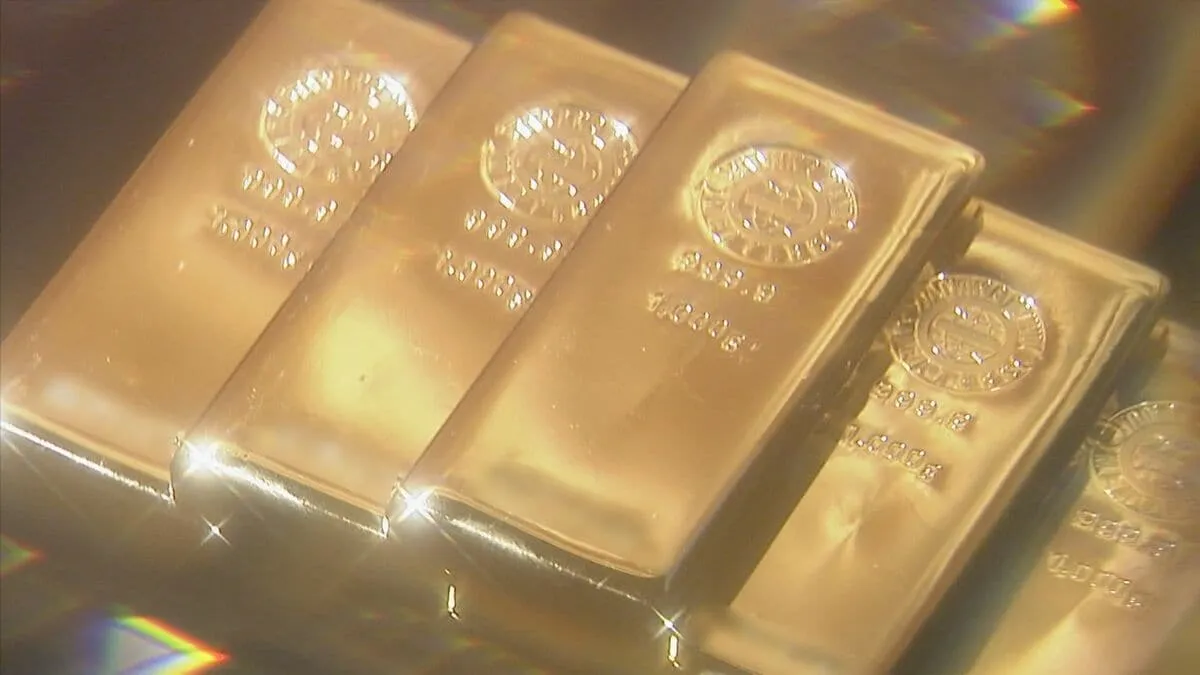 金の先物取引価格が最高値を更新 中東情勢緊迫でおよそ1か月半ぶり 原油も高騰