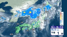 3連休　関東から西は天気急変に注意　北海道中心に警報級大雨のおそれ　猛暑日エリア拡大