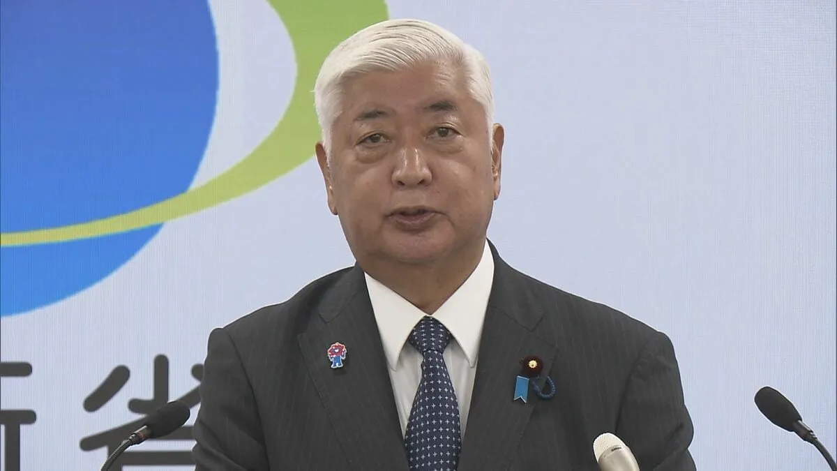 中谷大臣、総裁選は林官房長官の支持を表明「党内をまとめていける器のある人物」