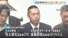 法定金利の“40倍前後”で違法に貸し付ける「ヤミ金」運営か 住吉会幹部の男ら逮捕 約450万円の利益受け取りとみて捜査 警視庁