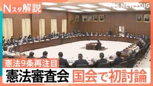 憲法審査会 今国会で初討論、ホルムズ海峡派遣で「憲法9条」が再注目、星浩さん「2つの心配」【Nスタ解説】