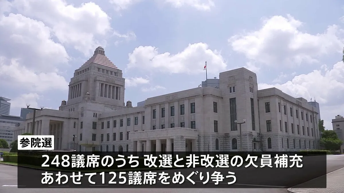 参議院選挙きょう投開票、最大の焦点は与党が過半数維持出来るか　期日前投票は過去最多に