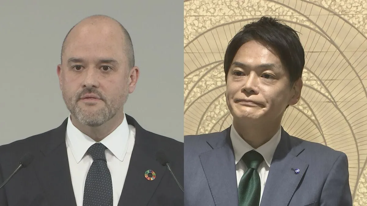 日産自動車エスピノーサ社長が横浜市長を訪問　神奈川県内2工場での生産終了を報告　山中市長は今後について迅速な情報開示を要望