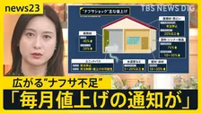 “ナフサショック”広がる不安…メーカー悲痛な声「新規の生産ストップ」 都内新築タワマンは引き渡し遅れの可能性【news23】