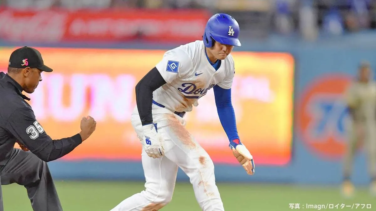 大谷翔平、1打点で勝利貢献も13試合ぶりノーヒット　ド軍逆転勝ちでパドレスと同率首位に、カーショーは6回1失点で7勝目