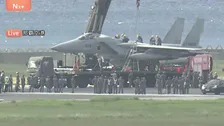 自衛隊の戦闘機が那覇空港に緊急着陸 滑走路を閉鎖 那覇を離着陸する便で遅延など発生