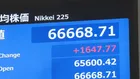 日経平均、一時1600円超値上がり　半導体関連や電子部品に買い注文　先週末ＮＹ市場の半導体株高受け　