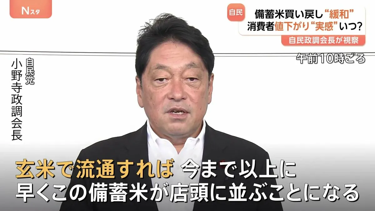 “令和の米騒動”いつまで続く？　備蓄米放出後もコメ価格は高止まり　価格安定に向けた政治の動きも
