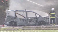 栃木・宇都宮市で車両火災　焼け跡から身元不明の遺体見つかる