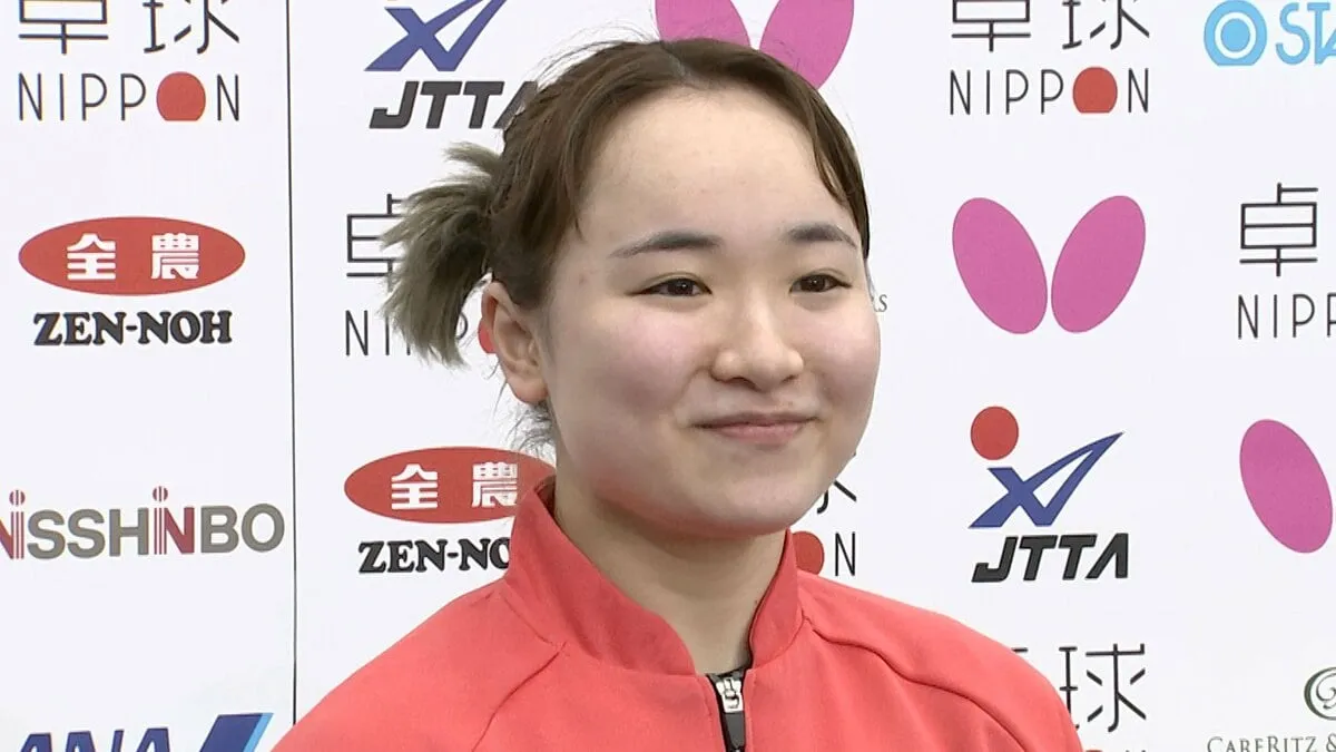 伊藤美誠「グラデーションになる感じがお気に入り」10度目の世界選手権 ヘアスタイルにも注目【卓球】