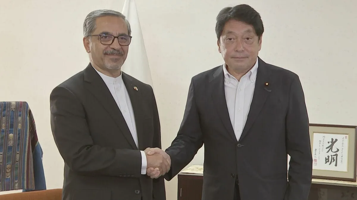 「在留邦人の安全確保を」中東情勢めぐり自民・小野寺政調会長が駐日イラン大使と会談