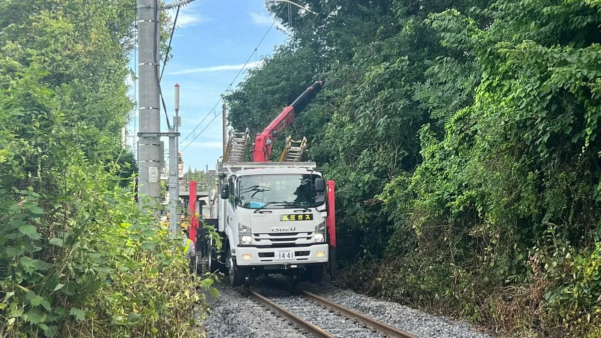 JR日光線　宇都宮－文挟間で運転見合わせ続く　運転再開は午後7時ごろの見通し　倒木の影響