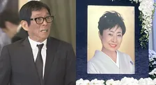 【 中村玉緒さん 告別式 】通夜に続き 明石家さんまさん参列　弔辞は松平健さん