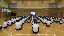 「学校に行けることがうれしかった」大雨被害の富山・氷見市　小中学校では始業式を延期せず予定通り2学期がスタート