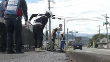 「手元の温度計で38℃」熊本地震 新学期を前に通学路の修繕工事が急ピッチで進む「元気に通学してもらえるように」