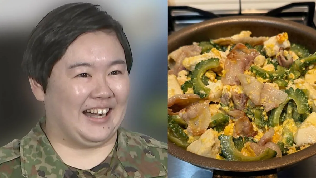 【 やす子 】 「夏なのでゴーヤチャンプル作ったよー」　鮮やかな緑と黄色の夏バテ防止料理　沖縄の栄養満点メニューを披露