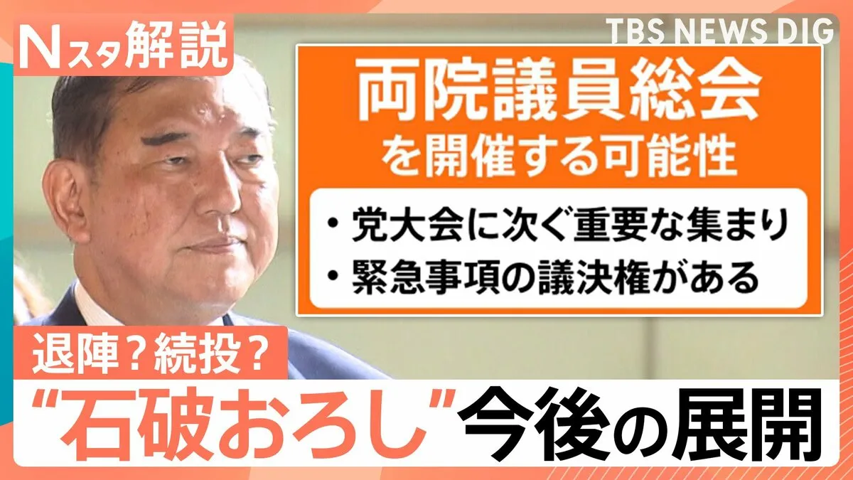石破総理「議席失いお詫び」自民両院議員懇談会で陳謝　物価高対策はいつ…今後の展開は【Nスタ解説】