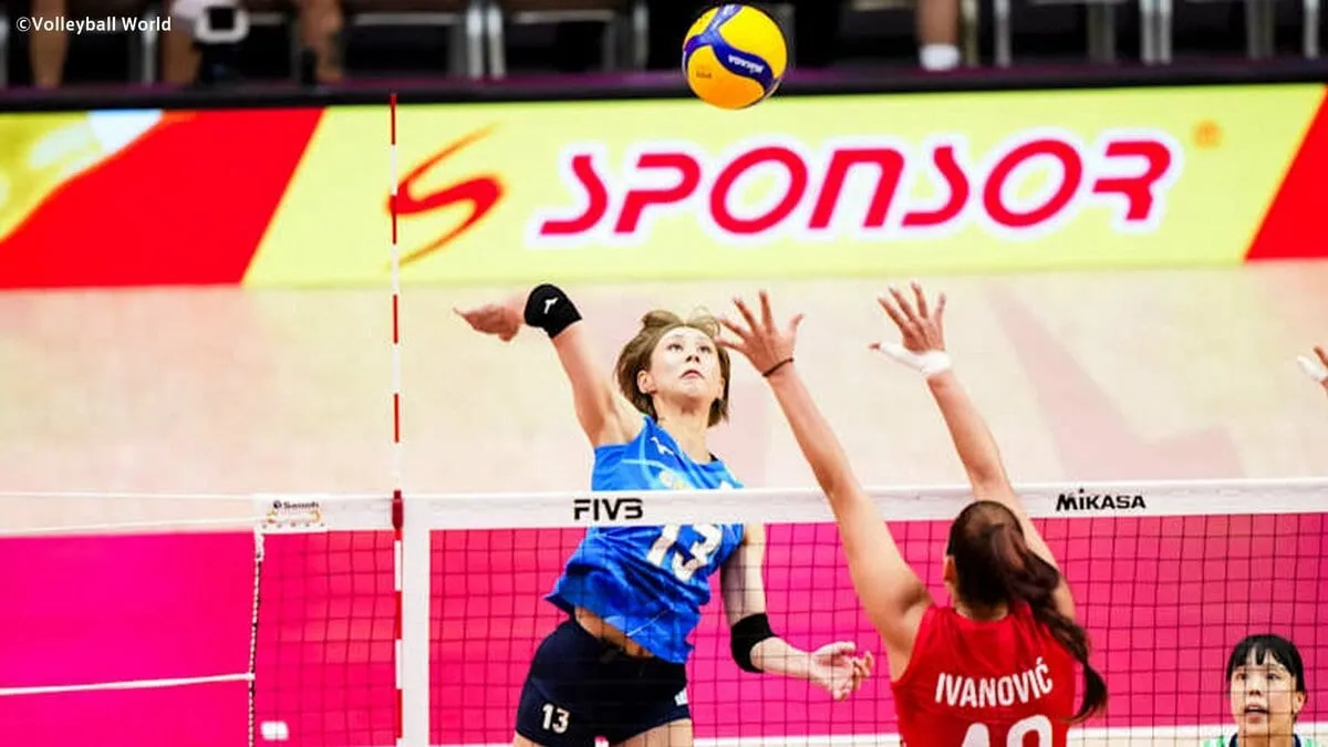 女子日本代表、大会連覇中の女王セルビアに勝利！予選R全勝、決勝T1回戦はタイと対戦　最多19得点石川真佑「攻めにいく」【世界バレー】