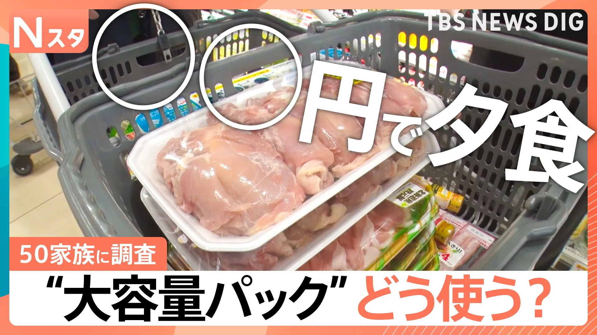 スーパーで超人気！ジャンボ＆激安！大容量パックをどう使う？50家族に調査　人気のせいろ蒸しや簡単海鮮丼など【Nスタ・それスタ】
