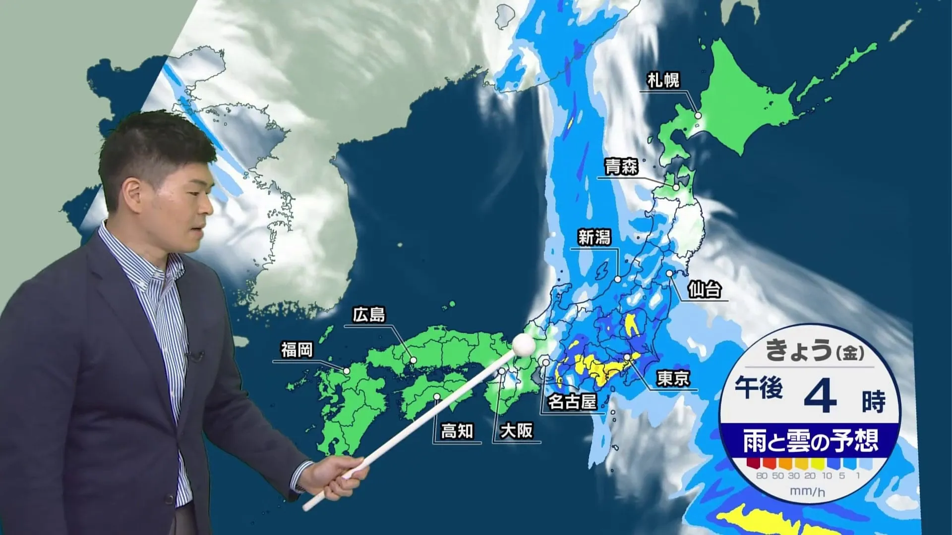 “傘をさしていてもぬれてしまう” 関東は夕方から激しい雨や雷雨　沿岸部では強風にも注意【雨・風シミュレーション】