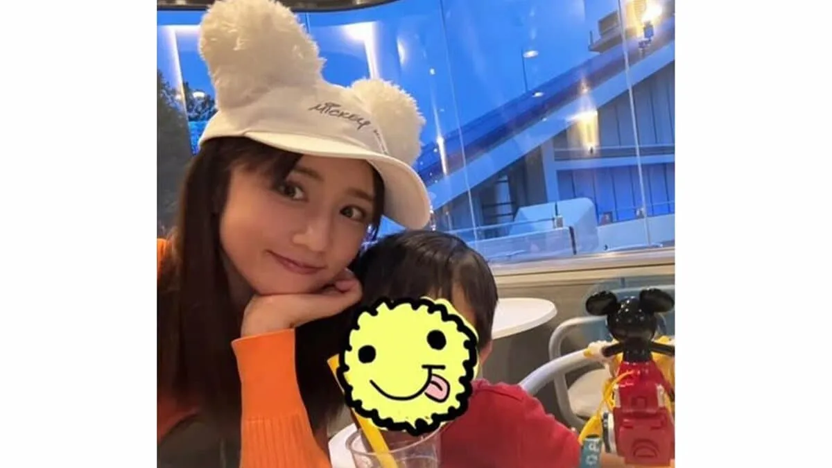 【 小倉優子 】 三男とディズニーランドを楽しむ 「スプラッシュマウンテンデビューもした三男!素敵な思い出になりました」