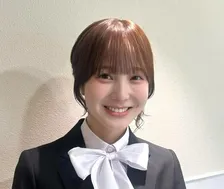 【 本田紗来 】 「入学式の時の写真です」　大学生活へ意気込み　「あたたかく素敵なお友達や先輩方に出会うことができ、充実しています　1日1日大切に、頑張りますっ」