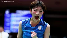 バドミントン女子団体、韓国に逆転勝ちで2大会ぶりの決勝進出　20歳の宮崎友花が逆転で流れを引き寄せる【アジア大会】