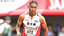 中島佑気ジョセフ　専門外の男子200m予選で追い風参考ながら20秒72の自己ベストをマーク【陸上ANG福井】