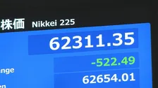 日経平均株価 一時500円超の下落　AI・半導体関連株中心に利益確定売り