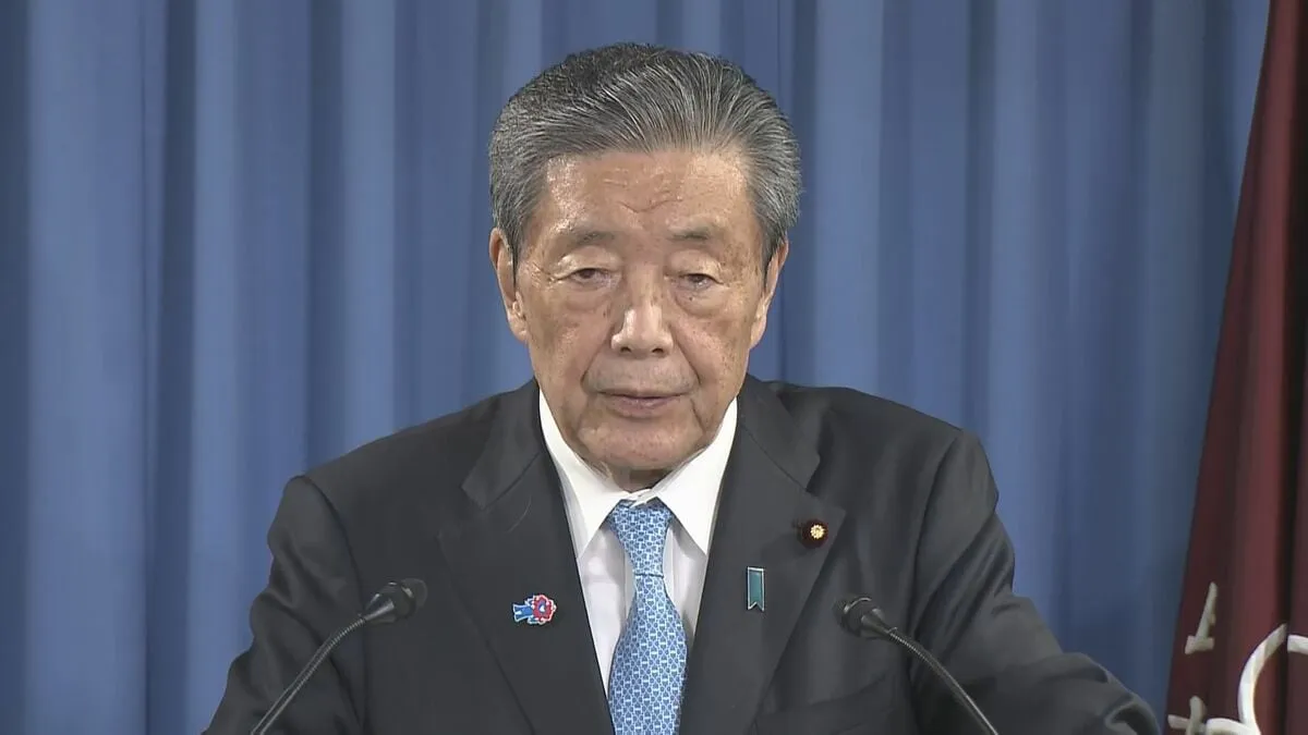自民・森山幹事長「大変申し訳なく思う」 石破総理、辞任受け会見