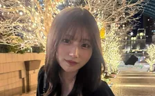 【 辻希美・長女 】希空　「久しぶりに髪の毛巻いた」 幻想的なイルミネーションをバックに　最新オフショットを公開