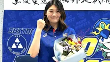 バレー女子元日本代表・黒後愛が笑顔と涙の会見　AEKアテネ移籍で古巣思い涙「バレーボール人生において財産だった」