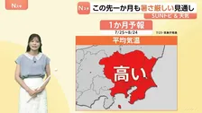 大気不安定で局地的な雷雨に　あす（27日）も天気急変　空の変化に注意　この先一か月も暑さ厳しい見通し【SUNトピ】
