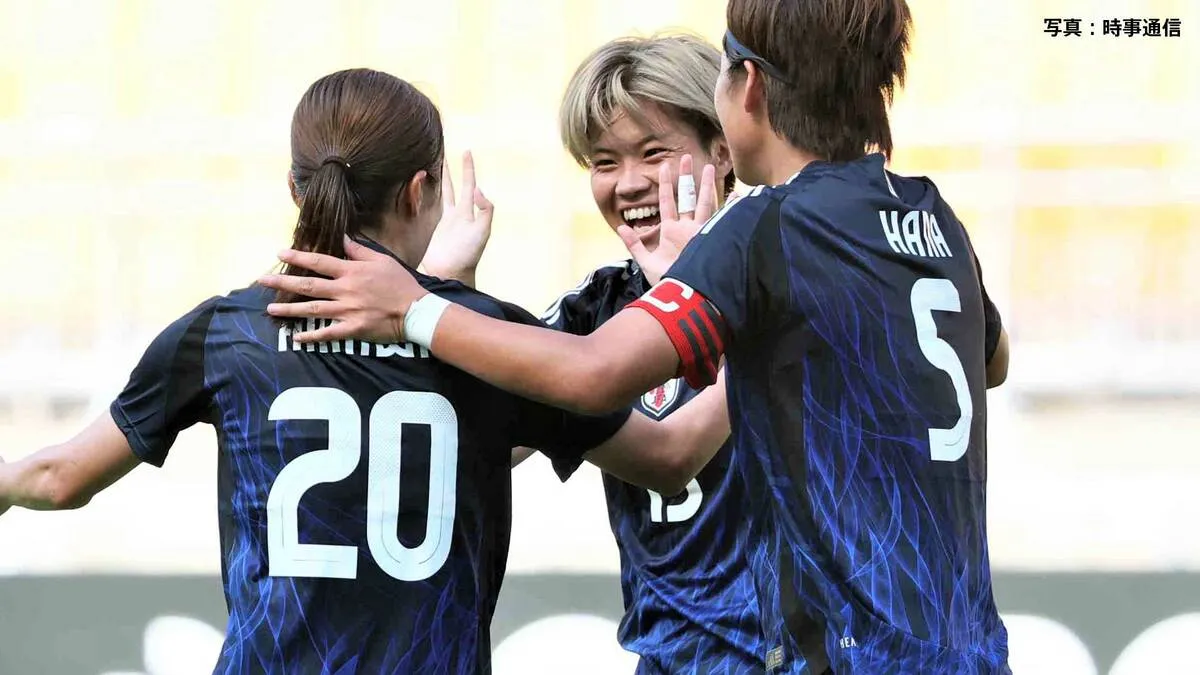 なでしこジャパン 4ー0で5試合ぶりの勝利、矢形、滝川が代表デビューで初ゴール 守備陣は7戦ぶりに無失点【東アジアE-1選手権】